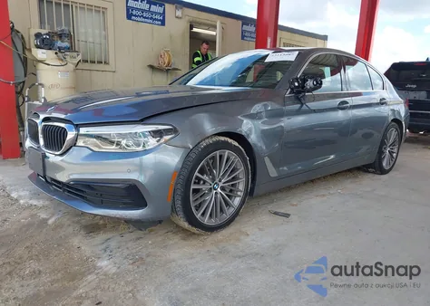 2019 BMW 530I из США, поврежденный, VIN WBAJA5C56KWW13257